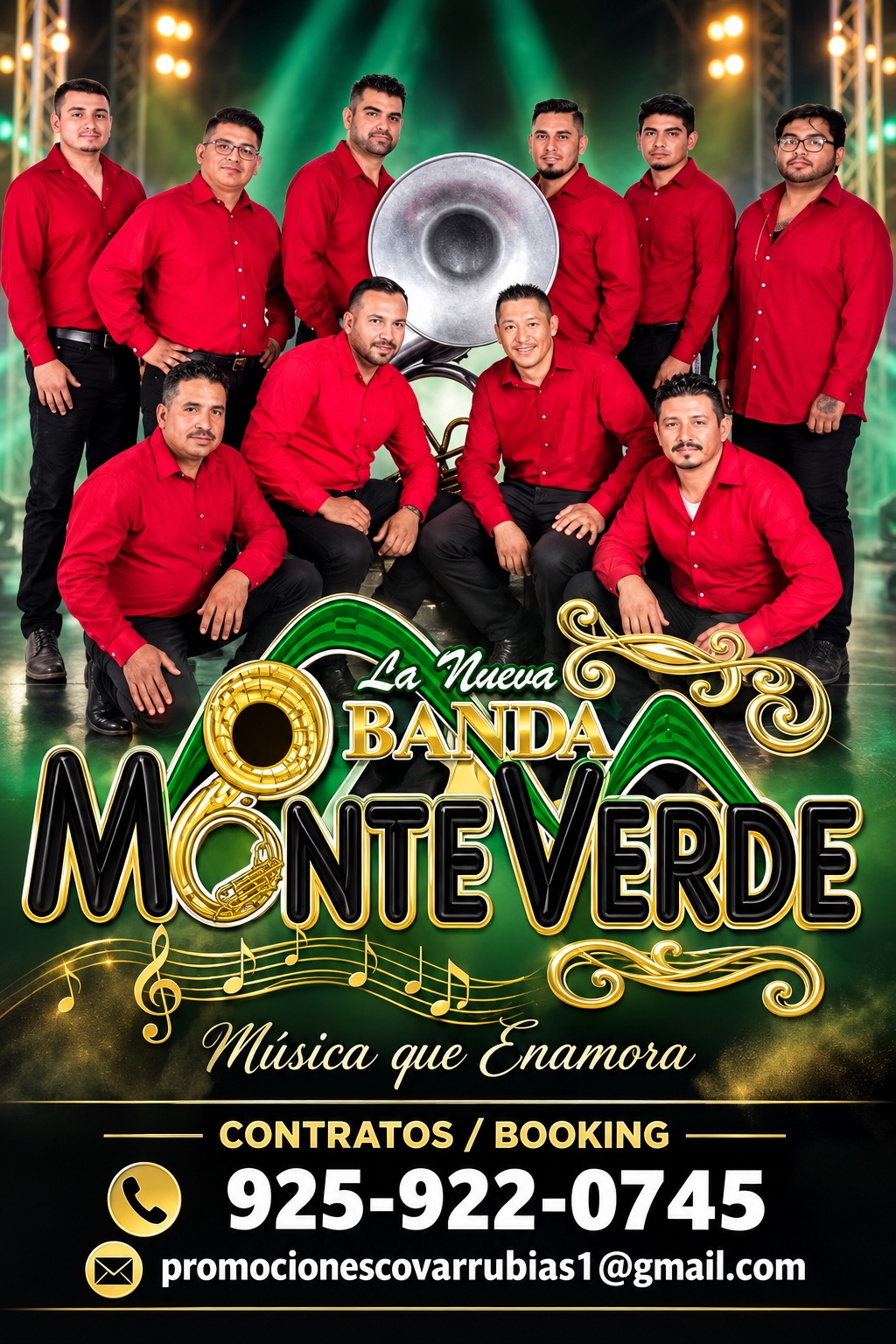 Banda Monte Verde completa con sus integrantes y nombre
