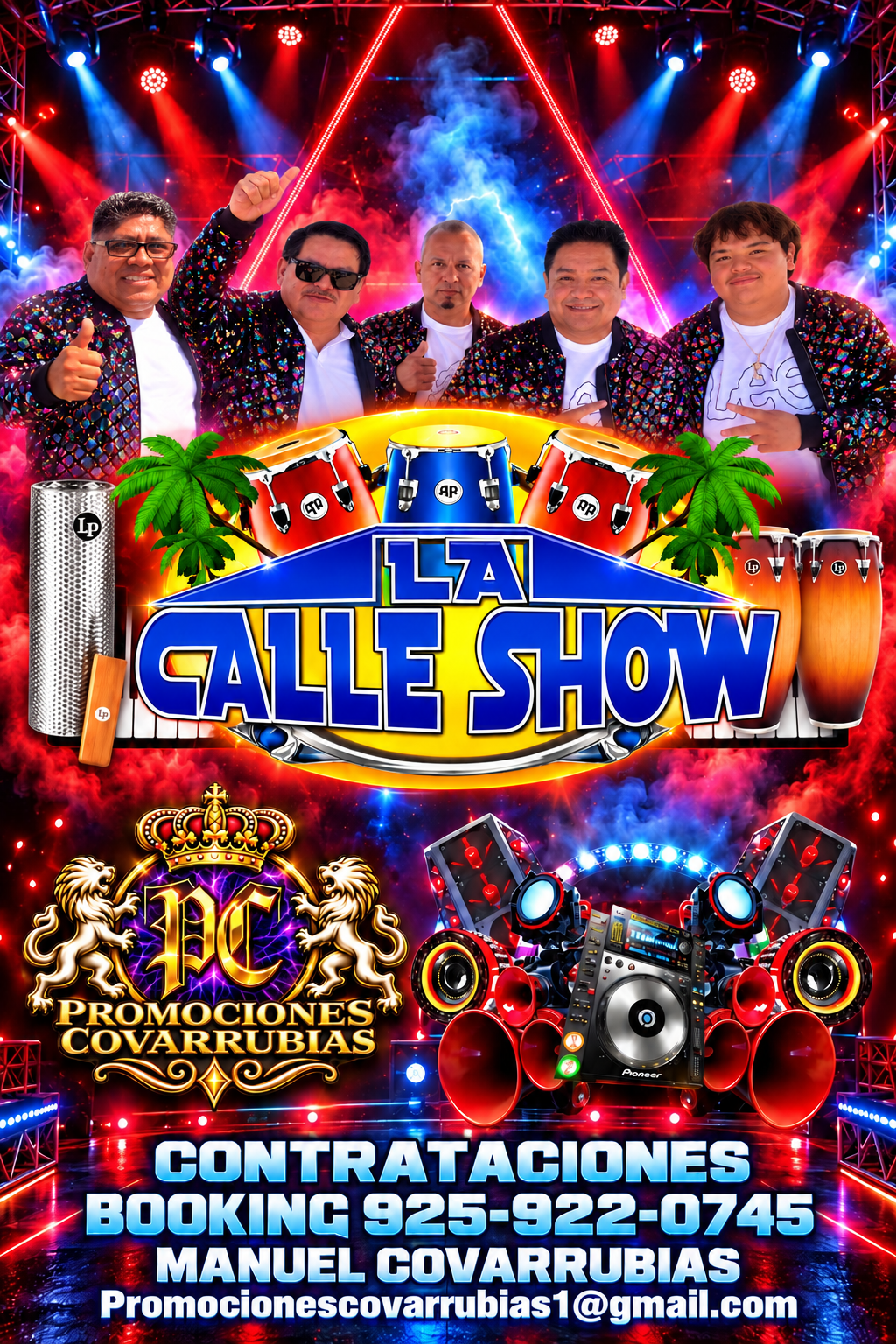 Flyer de La Calle Show